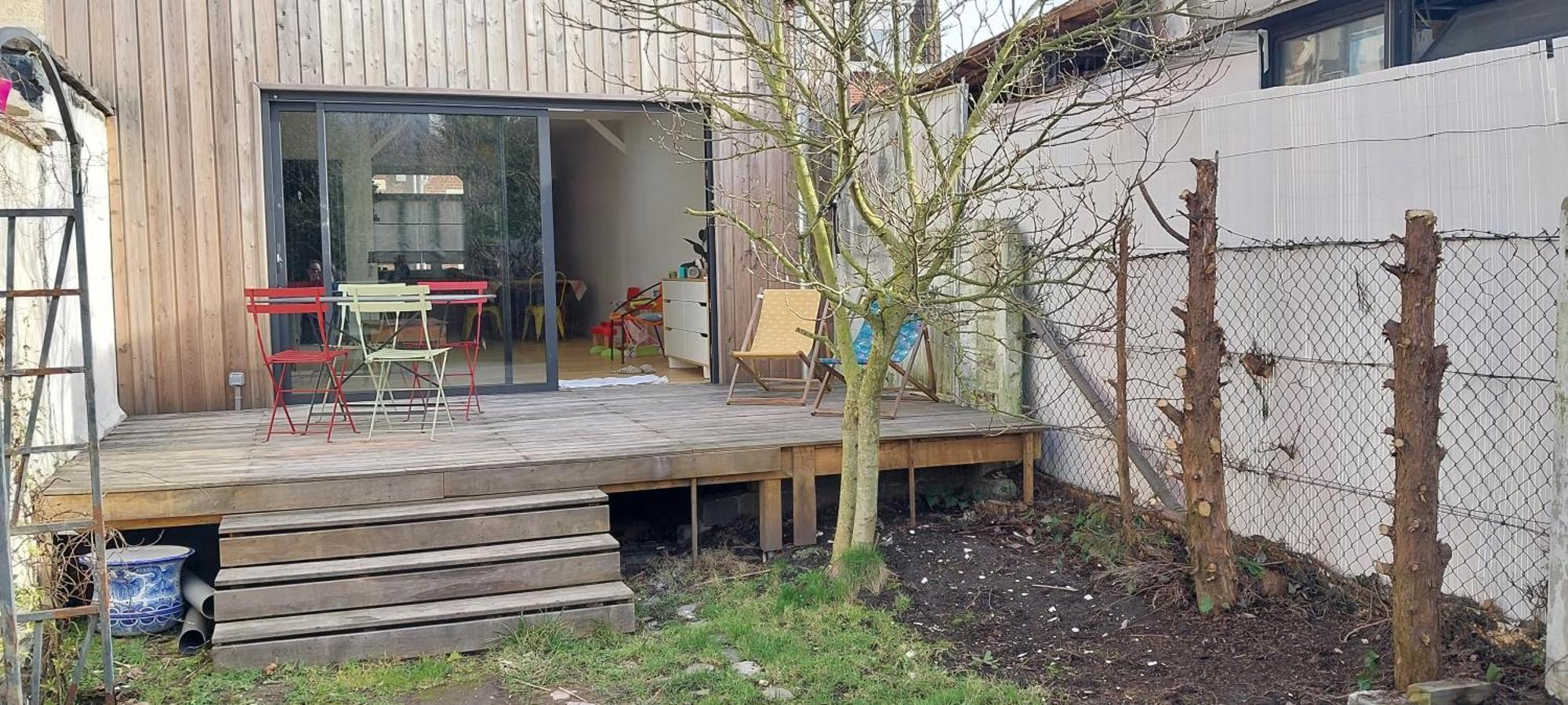 Maison Avec Jardin A Lille Bois Blancs Ngoại thất bức ảnh